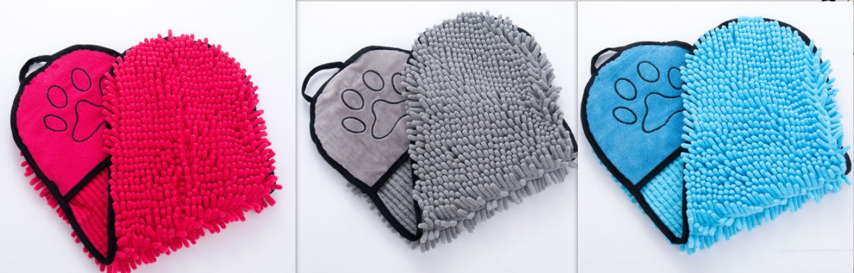 Serviette microfibre ultra-absorbante pour chien et chat - Pawzen
