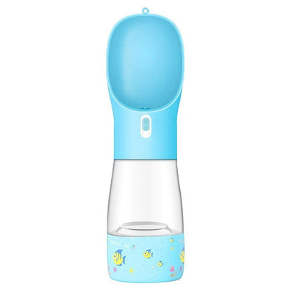 Gourde portable avec bol intégré pour chien, promenade et voyage - Pawzen