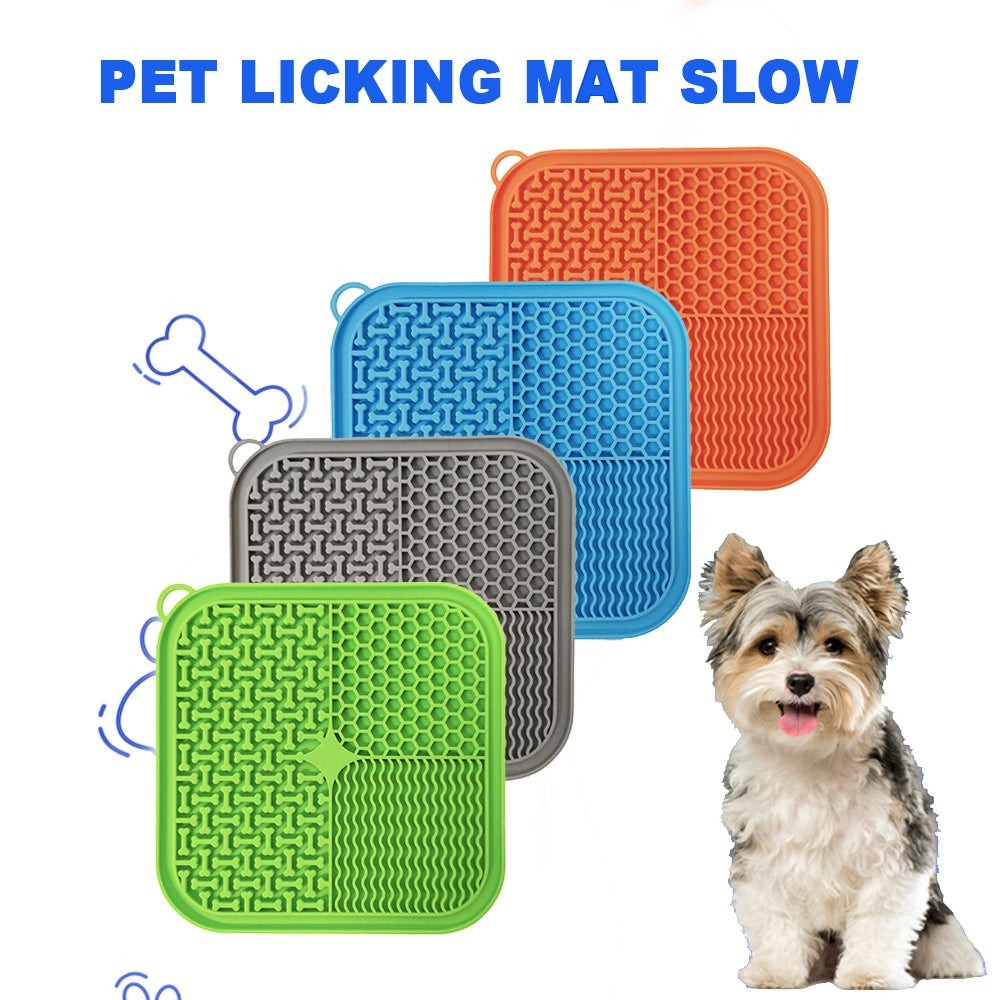 Tapis de léchage à ventouses anti-glouton pour chien - Pawzen