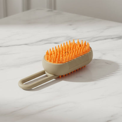 Brosse vapeur 3-en-1 de toilettage pour chien et chat - Pawzen