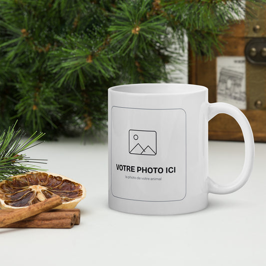 Mug personnalisé avec la photo de votre animal - Pawzen